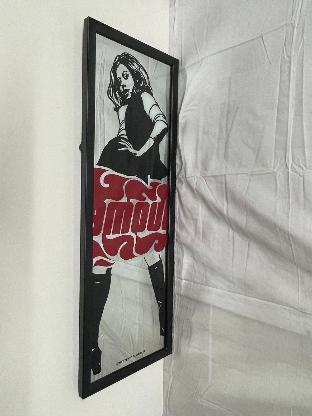 ◆HYSTERIC GLAMOUR ヒステリックグラマー ノベルティ 鏡 スタンドミラー