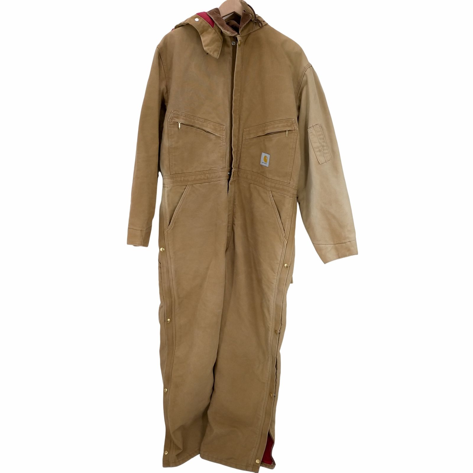 カーハート Carhartt 中綿 フード付き ダック地 オールインワン