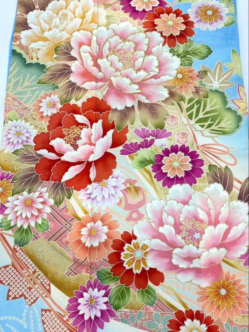 振袖 豪華 金駒 紋意匠 身丈151cm 撥水加工済 小柄向き MO2928 - メルカリ