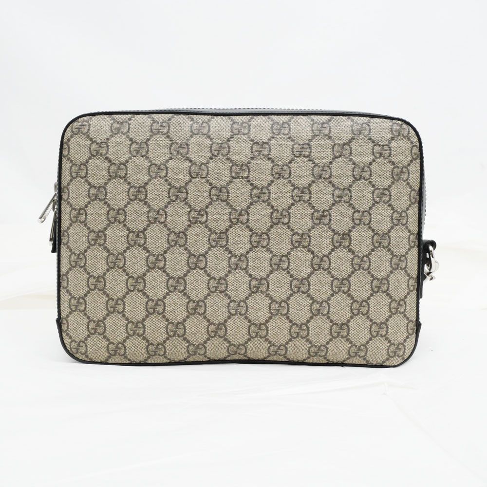 名東】【GUCCI】グッチ GGスプリーム セカンドバッグ クラッチ