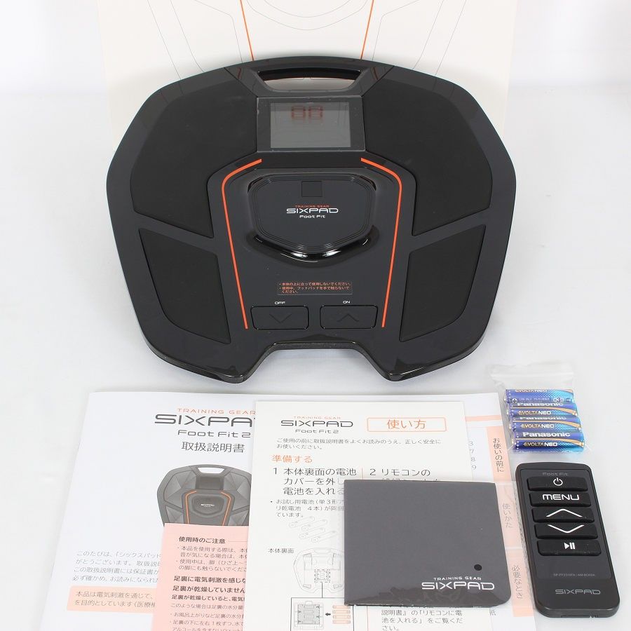 美品】MTG SIXPAD Foot Fit 2 SP-FF2310FA ブラック シックス