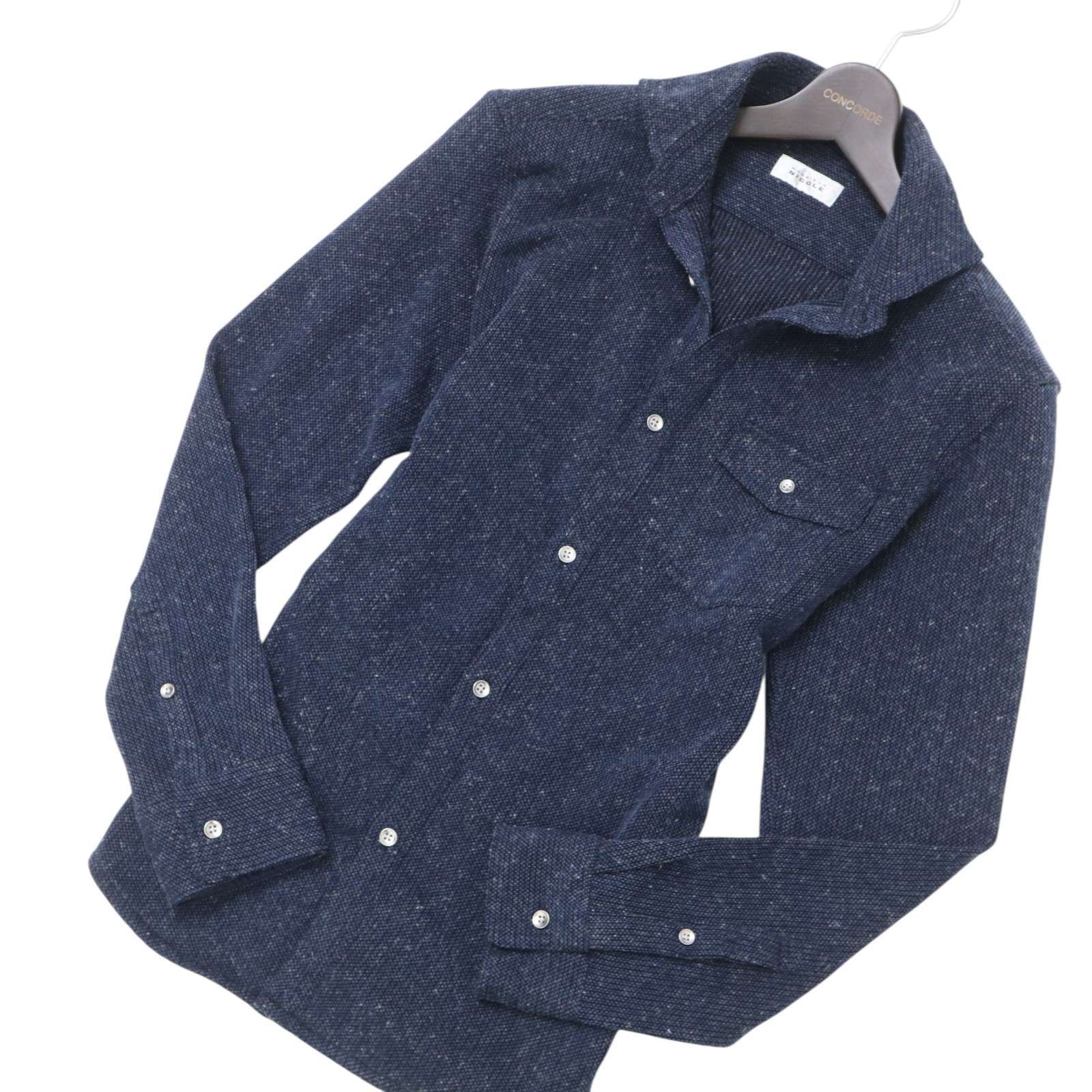 MONSIEUR NICOLE ムッシュ ニコル 通年 麻 リネン混☆ ミックス