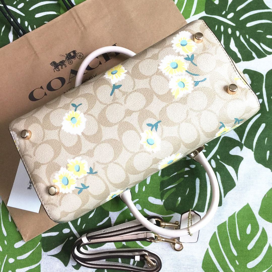 COACHバッグ C2849 ライトカーキ ハンドバッグ 2WAYショルダバッグ COACHバッグ C2849 ライトカーキ ハンドバッグ 2WAYショルダバッグ