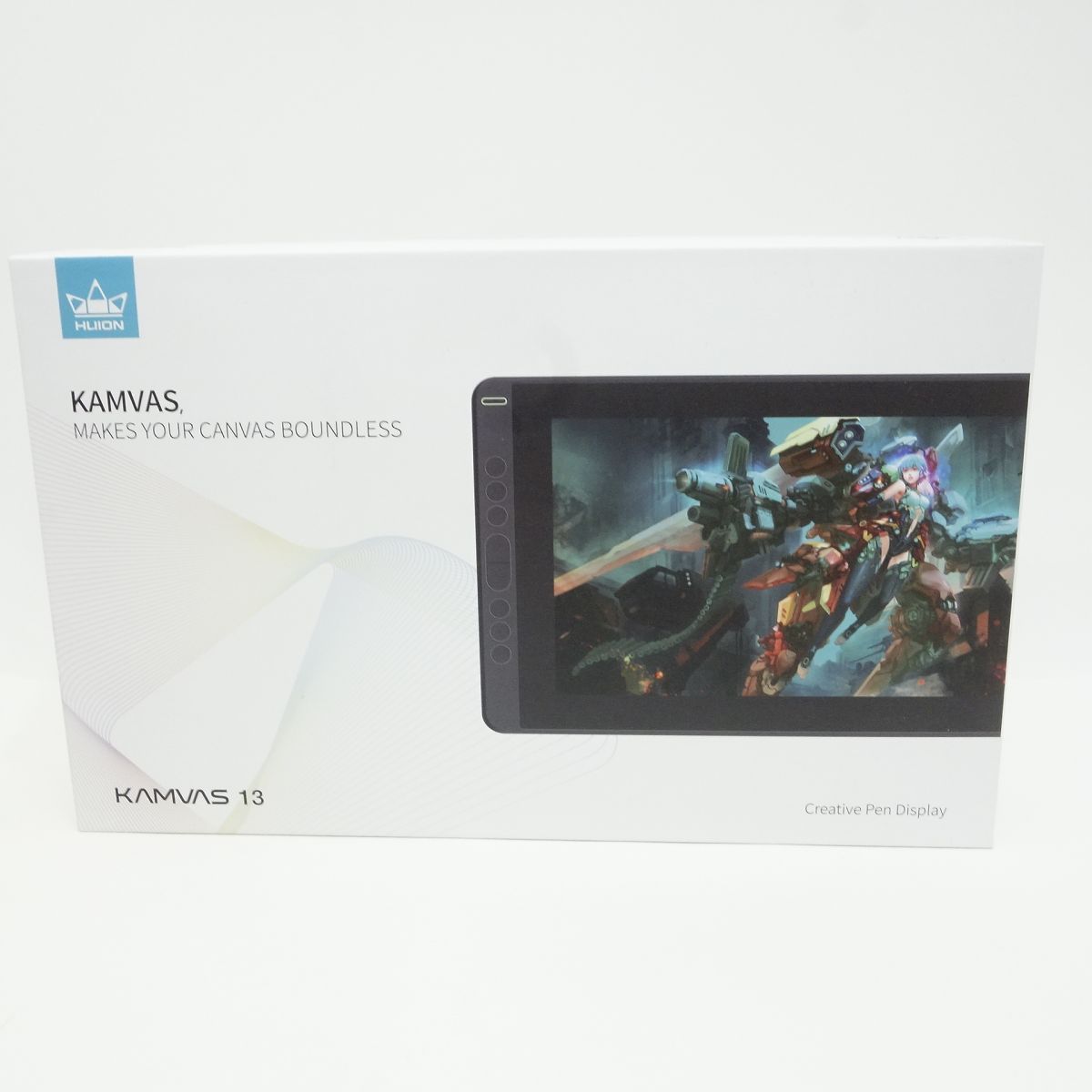 Huion フイオン Kamvas 13 液晶ペンタブレット ローランドパープル