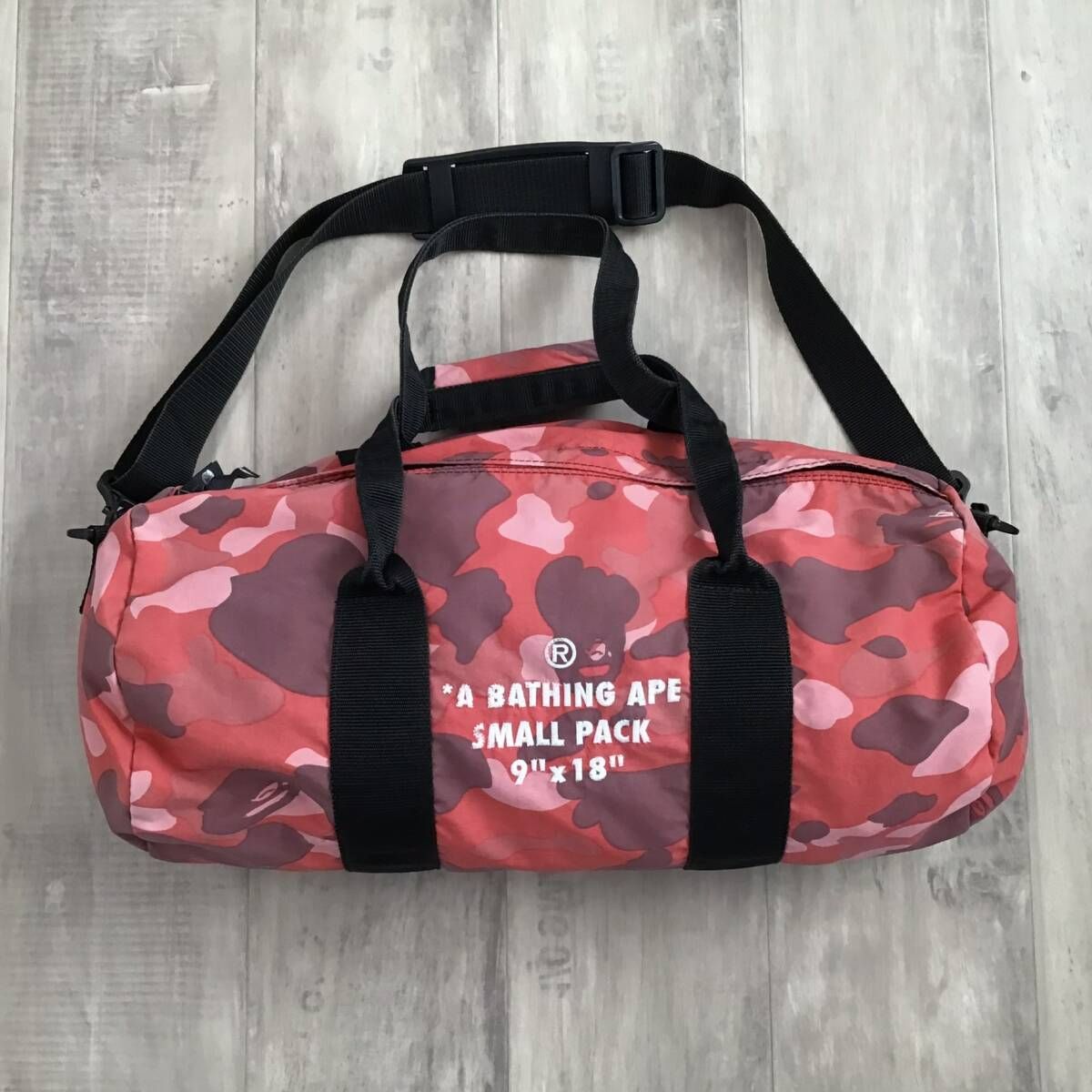 初期 Pharrell Camo ショルダー ボストンバッグ a bathing ape BAPE CAMO Travel Bag エイプ ベイプ バッグ 迷彩 NIGO