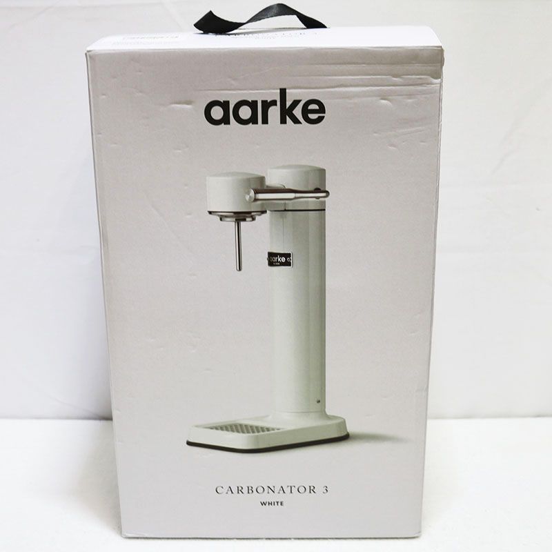 新品未使用 aarke アールケ CARBONATOR3 カーボネーター3 WHITE ホワイト 炭酸水マシン SR6-07-108 - メルカリ