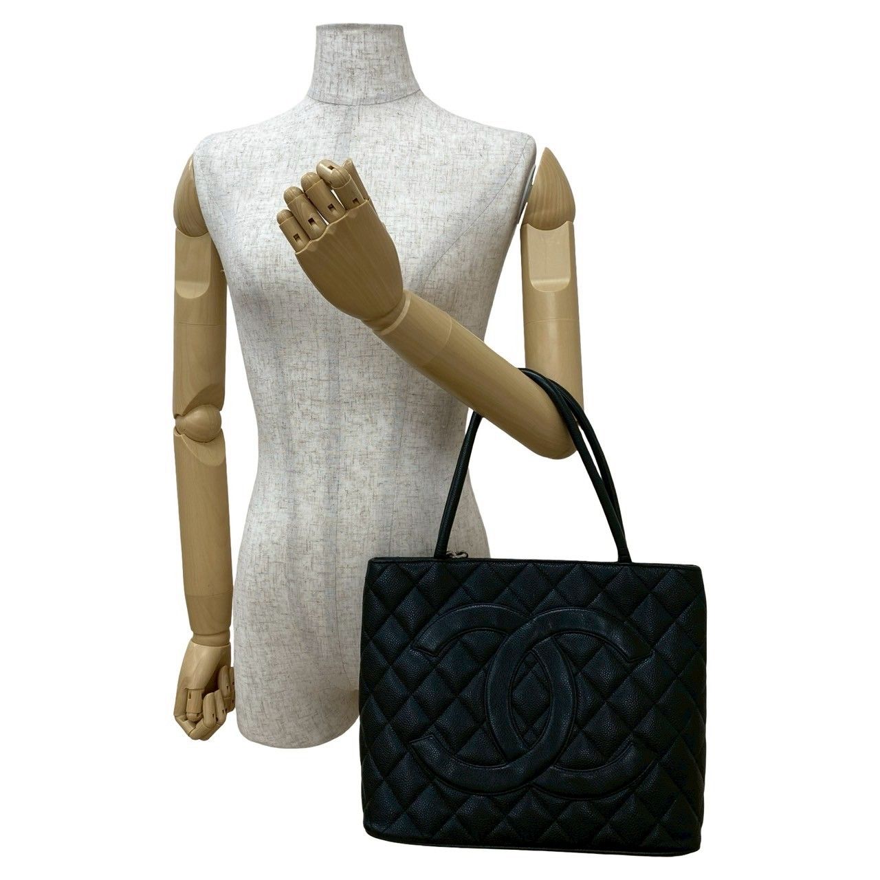 極美品 CHANEL シャネル マトラッセ 復刻トート バッグ ココマーク 極 美品 袋付 シール有 6番台 CHANEL シャネル 復刻トートバッグ