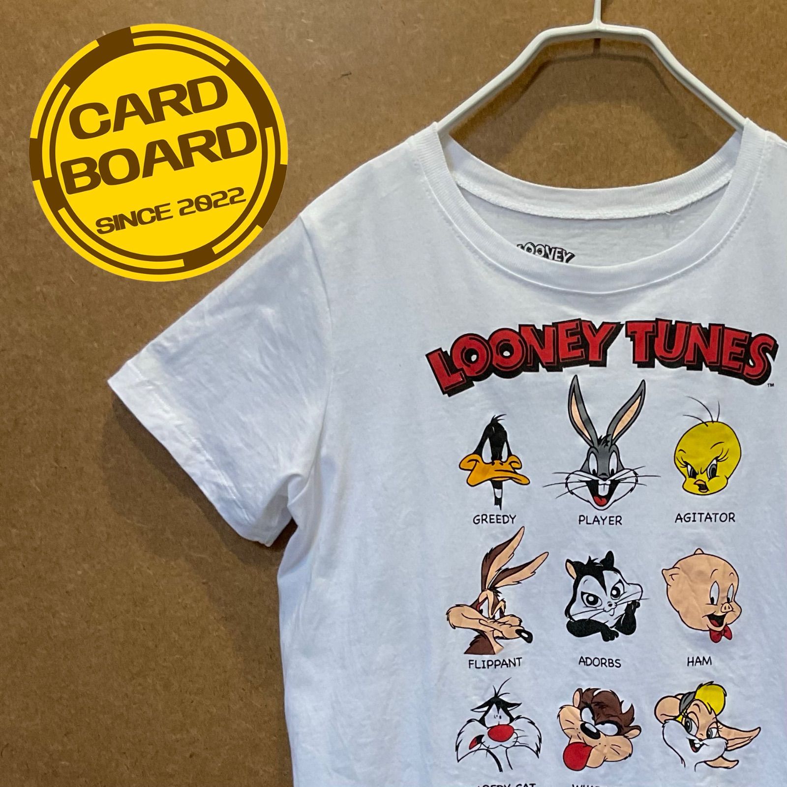 USA輸入古着 ルーニー・テューンズLOONEY TUNES キャラクター一覧 半袖