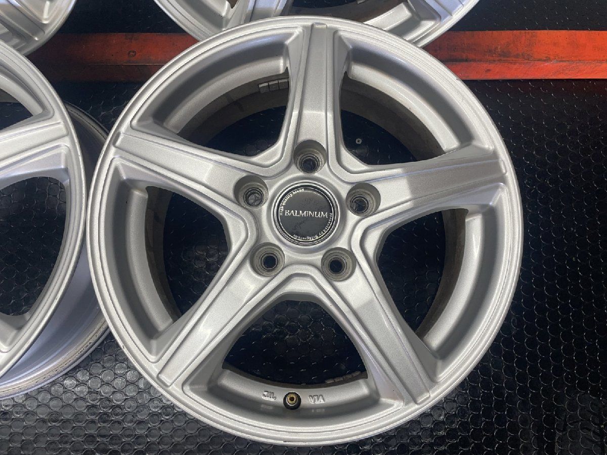 【国内正規品】 BS BRIDGESTONE BALMINUM バルミナ 15インチ 4本 6J5HPCD114.3 53 ヴォクシー ノア フリード ステップワゴン等 SHI016