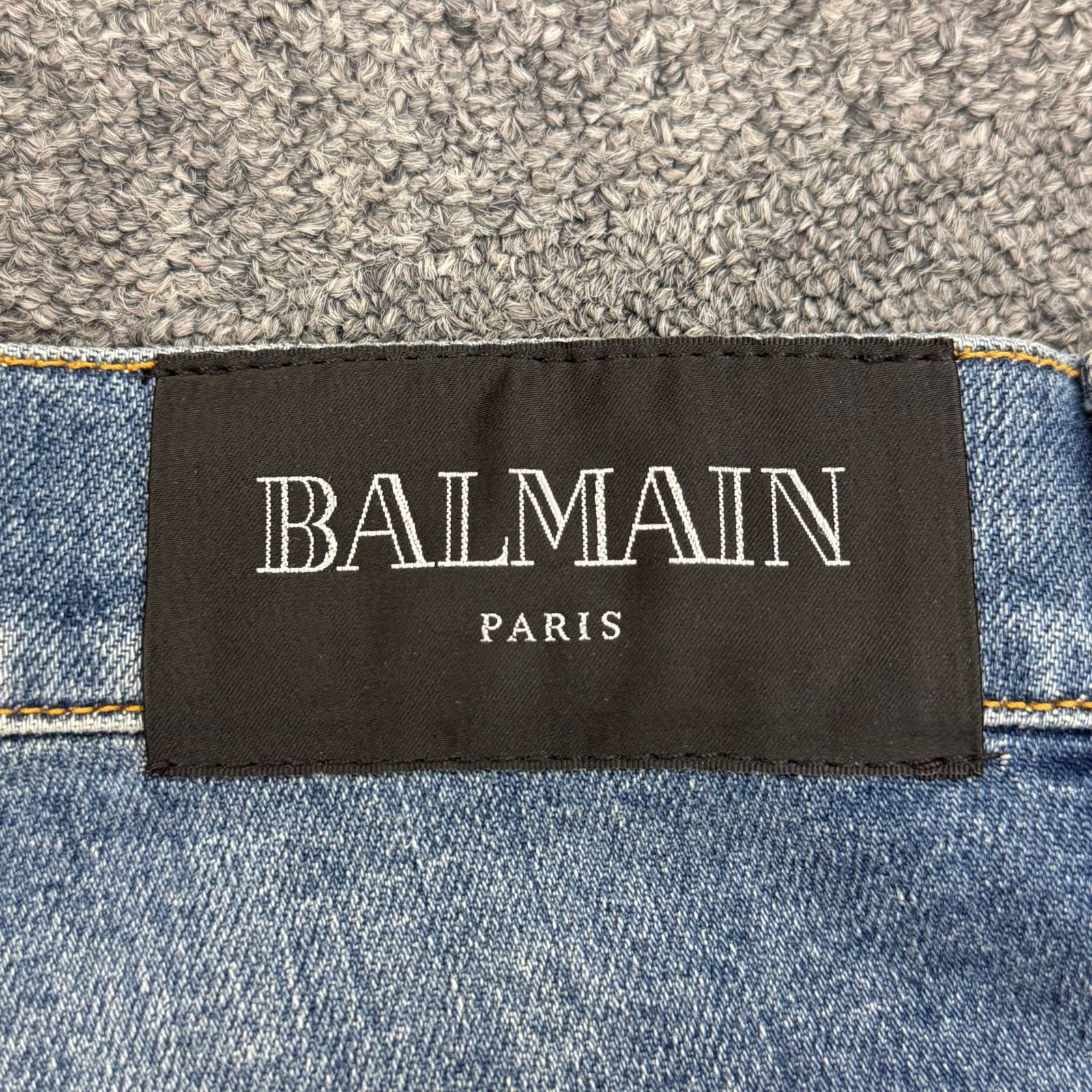 未使用品 BALMAIIN 2024SS Slim-fit BIKER jeans グレースリムフィット 