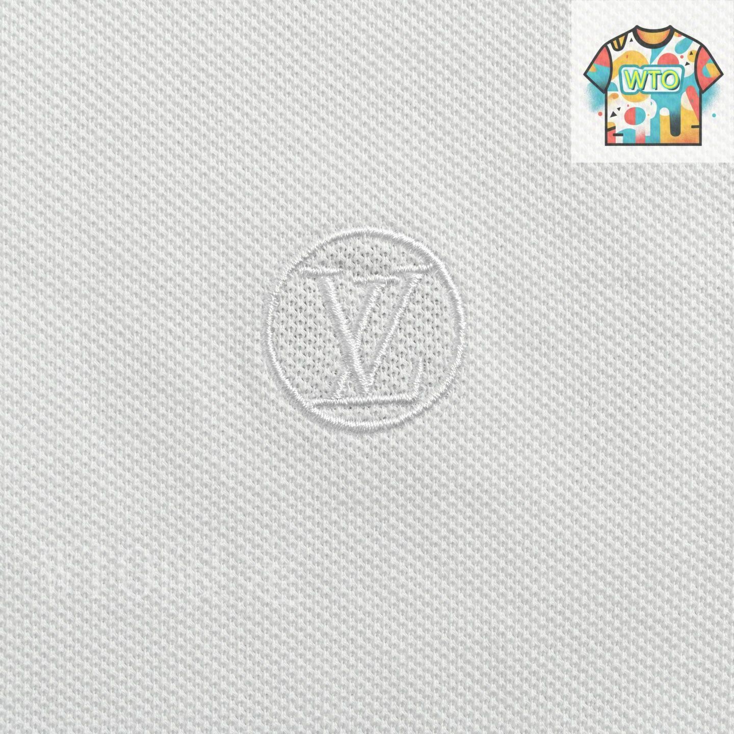 今日WTO】Louis Vuitton / ルイ・ヴィトン クラシック刺繍ポロ