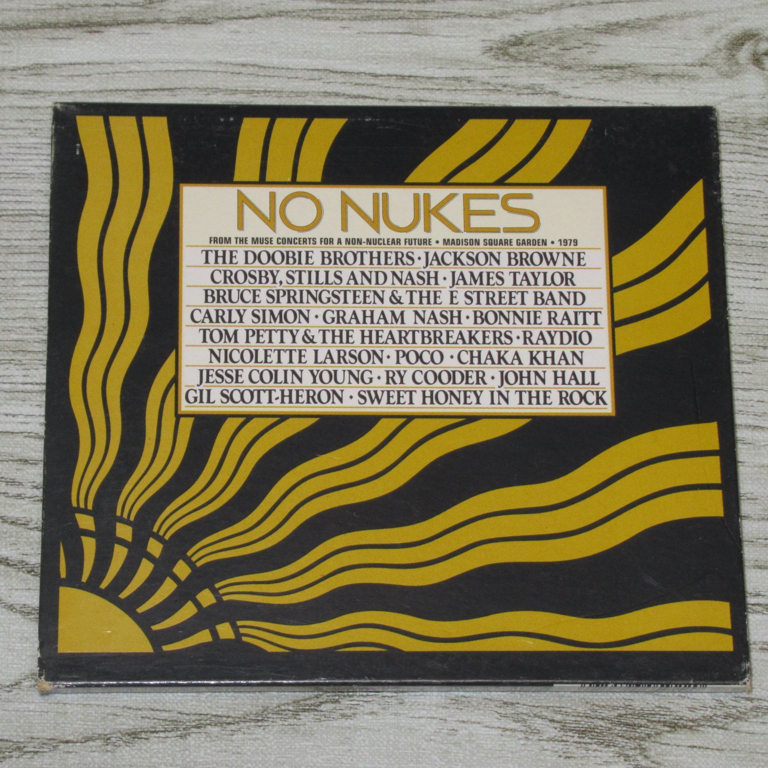 CD NO NUKES THE MUSE CONCERTS FOR A NOW-NUCLEAR FUTURE 外ケース付