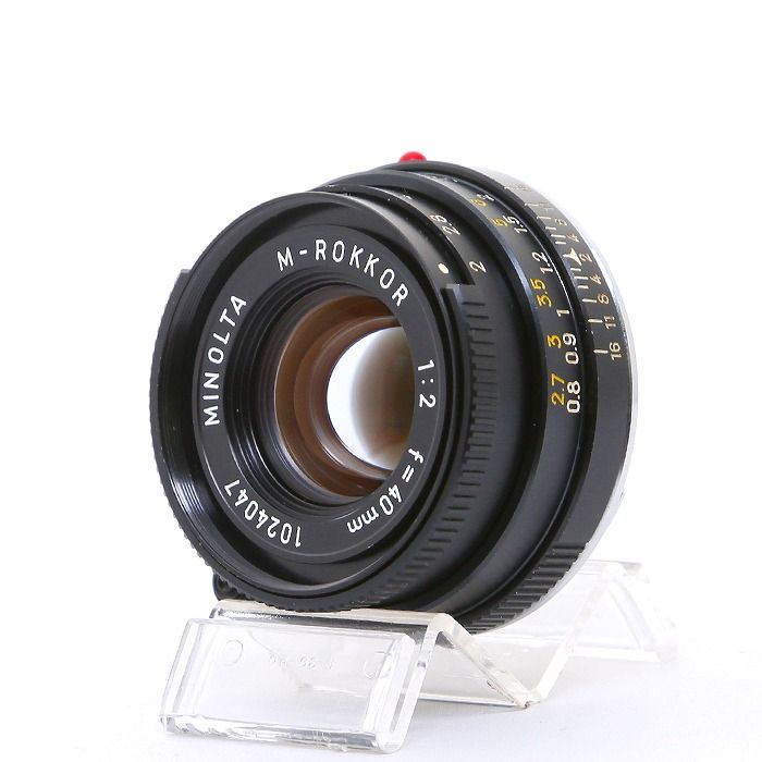 ミノルタ MINOLTA Mロッコール 40mm F2