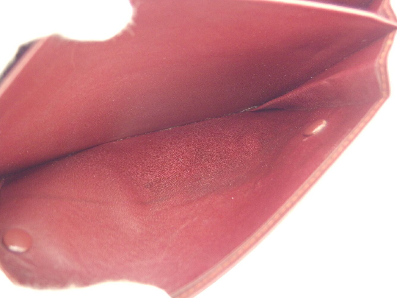  カルティエ CARTIER トラベルケース マストライン ボルドー ゴールド レディース タバコグッズ 小物