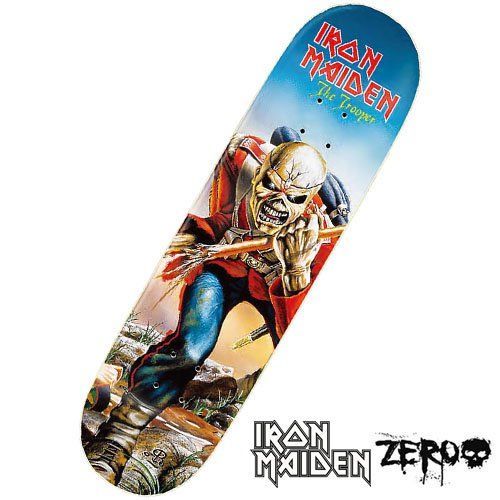 ZERO×IRON MAIDEN スケートボードデッキ ゼロ アイアン
