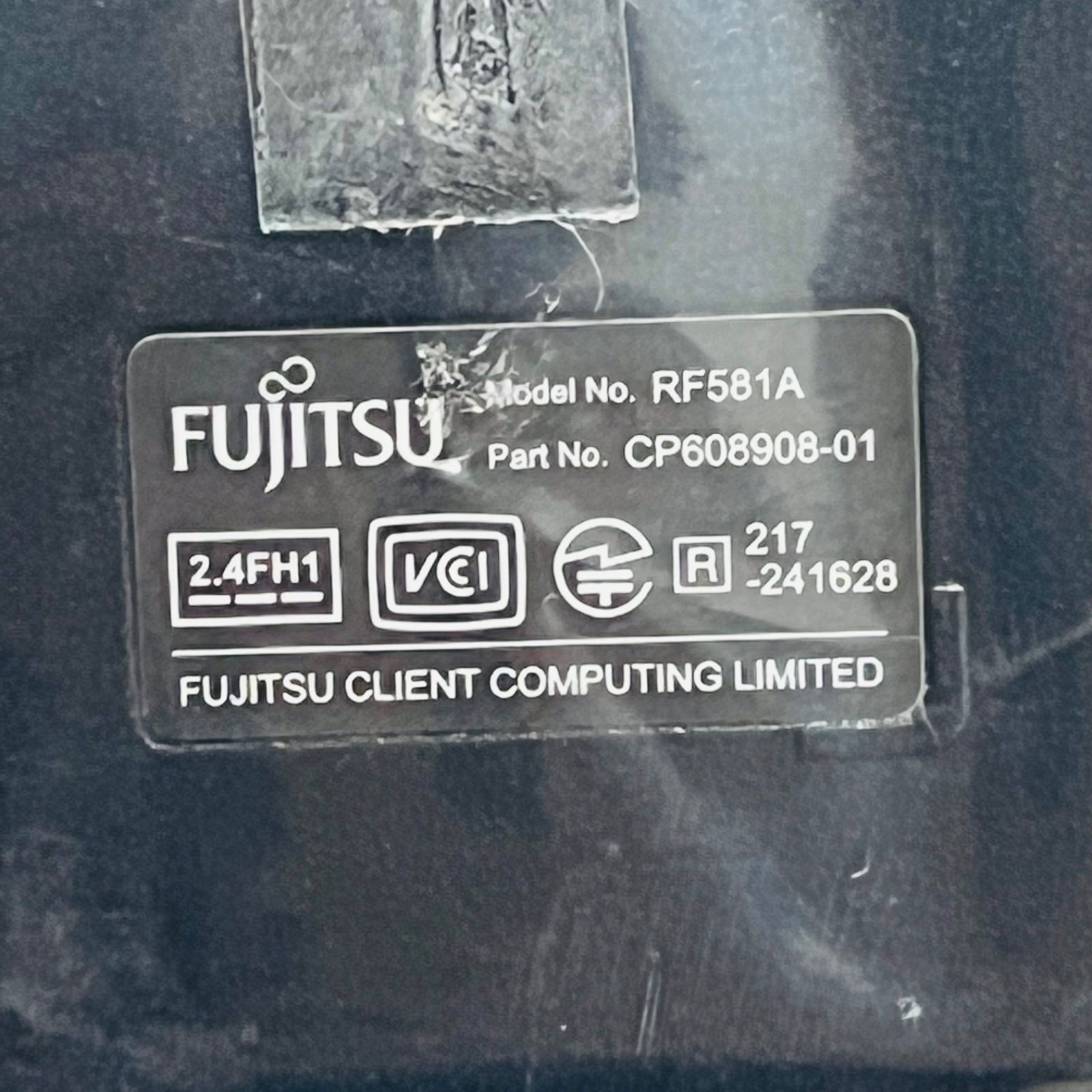 富士通 PCリモコン P/N:CP166183-01 i8my1cf 富士通 PCリモコン P/N:CP166183-01 i8my1cf