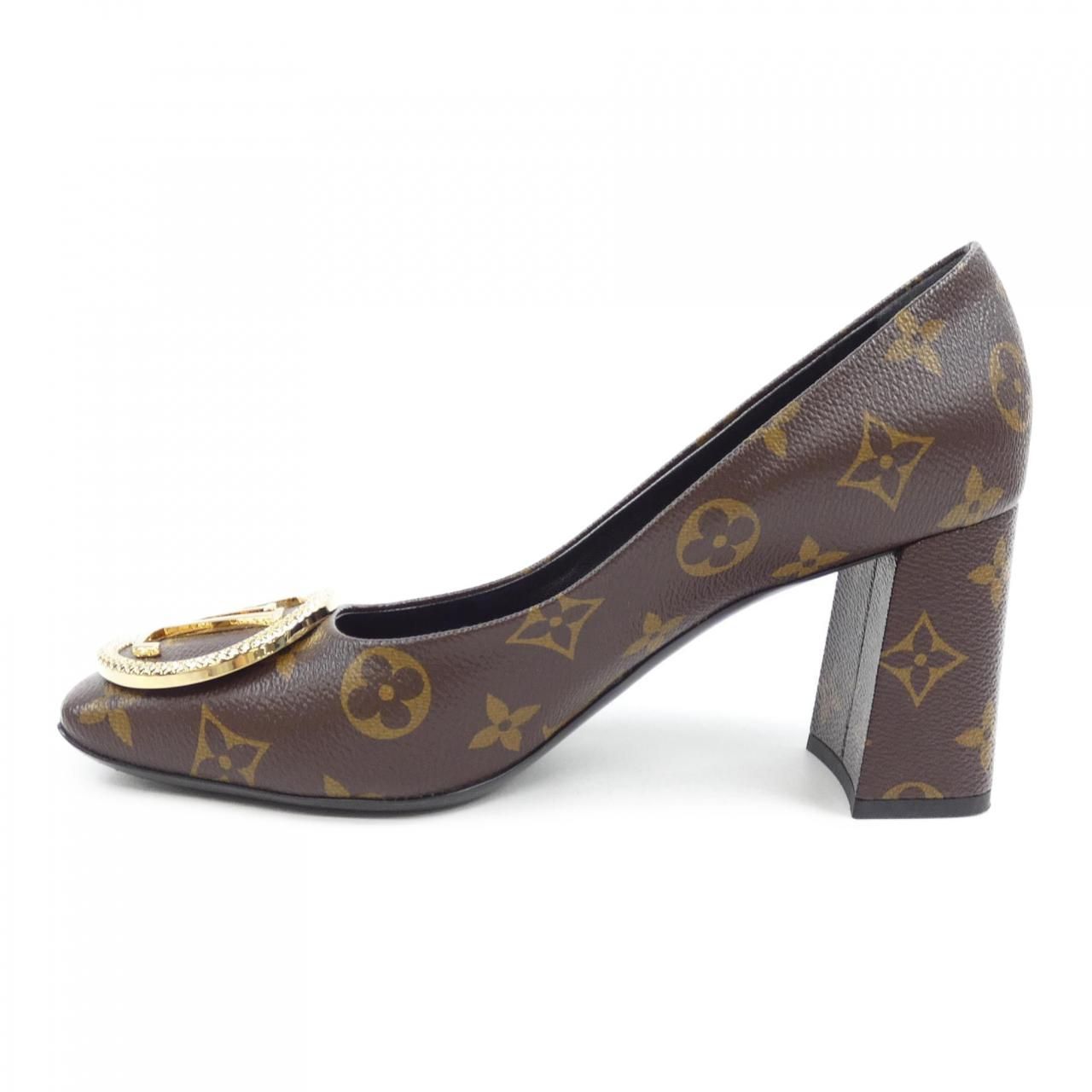 ルイヴィトン LOUIS VUITTON LVサークル マドレーヌライン パンプス