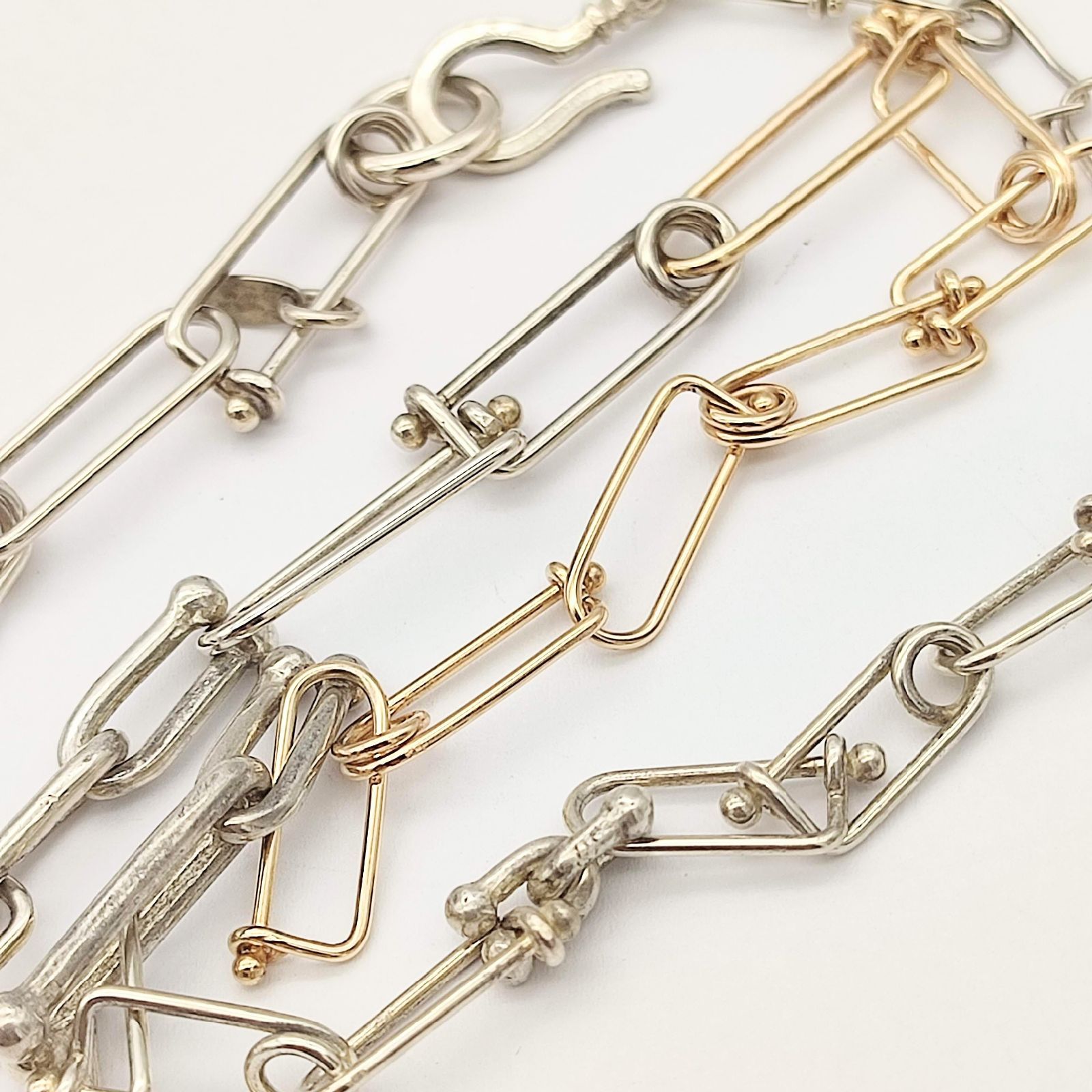 美品】KAORU カオル ブレイド ネックレス K10×シルバー925