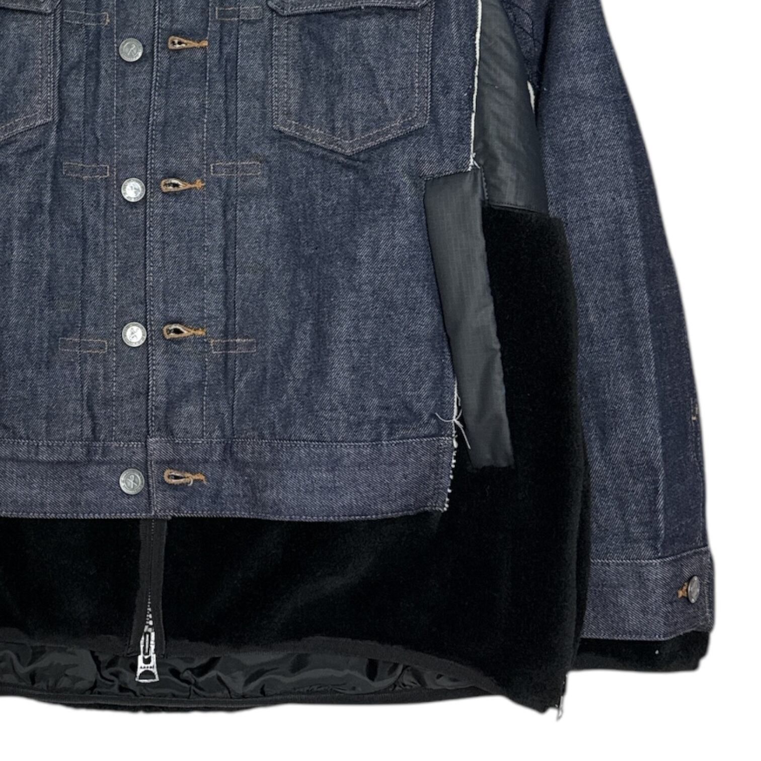 sacai x A.P.C Denim Docking Boa Jacket - メルカリ