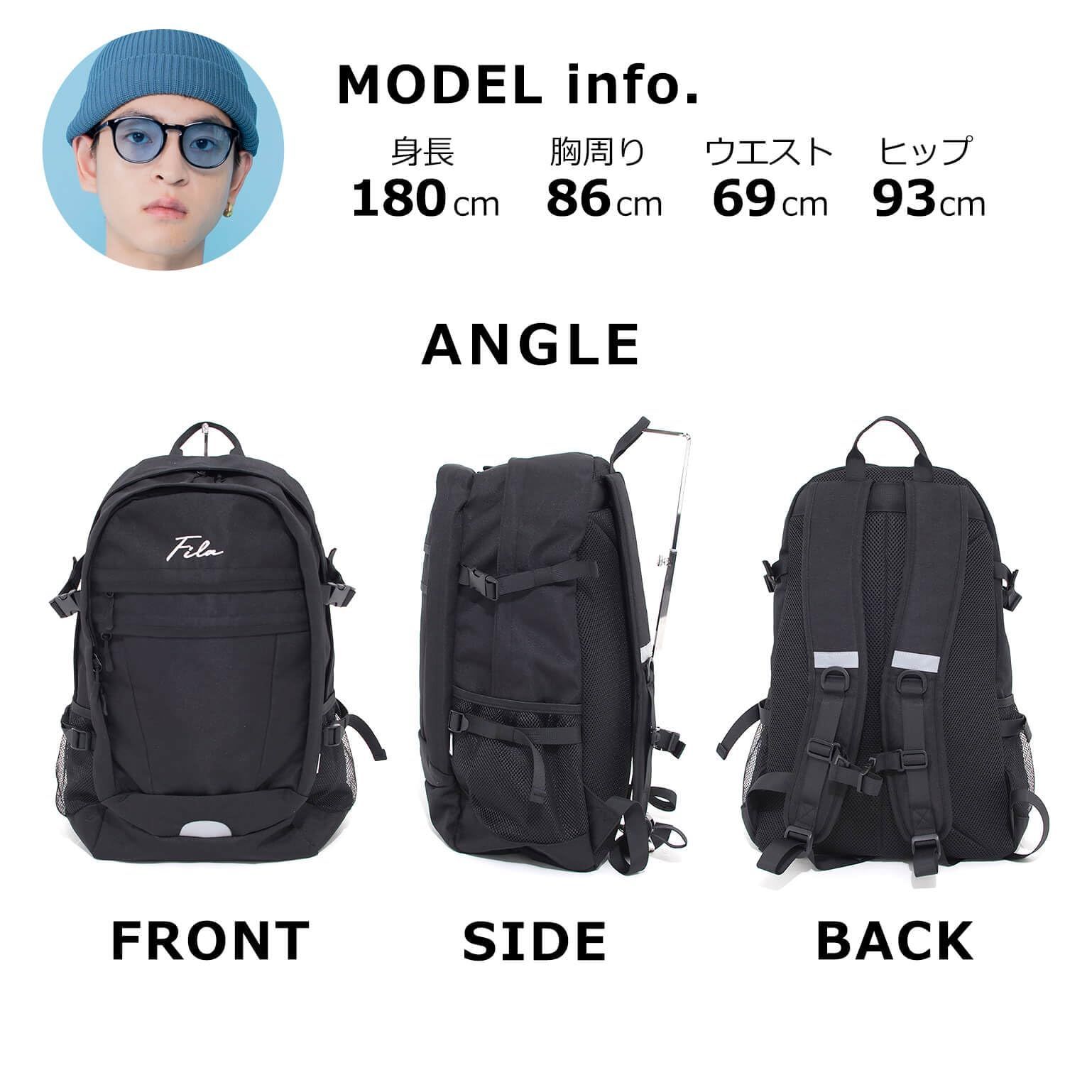 フィラ] リュック リュックサック 大容量 35L 通学 PC収納 メンズ 