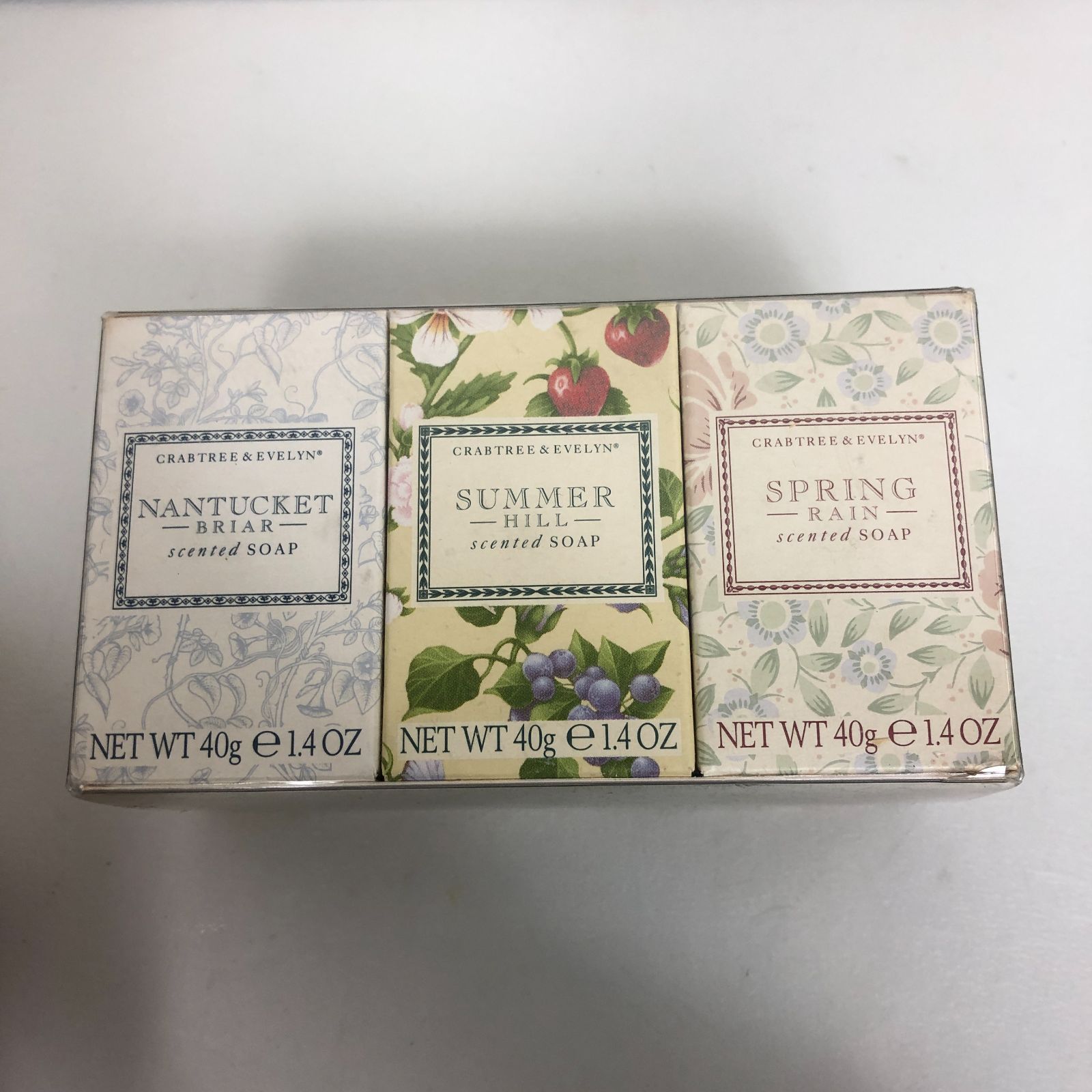 CRABTREE&EVELYN クラブツリー＆イヴリン 石鹸セット スイス製 SG10