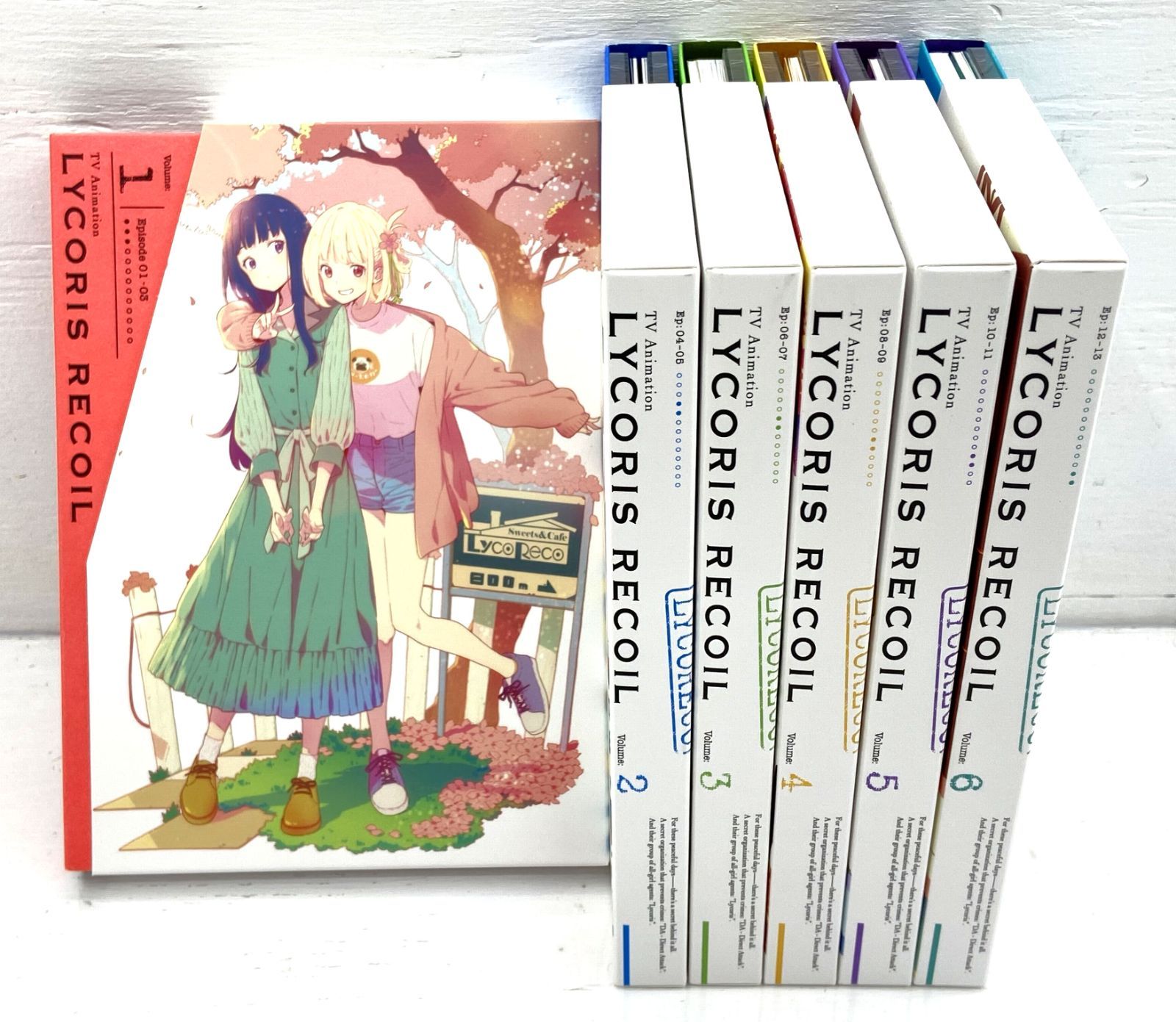 LYCORIS RECOIL DVD 全6巻セット Amazon.co.jp: 【Blu-ray】リコリス・リコイル 完全生産限定版