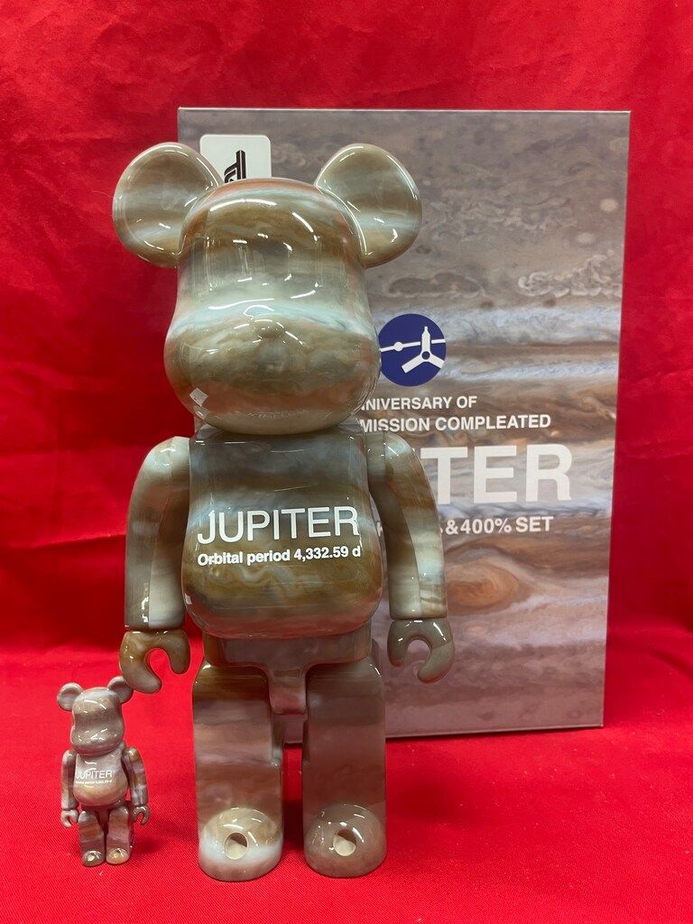 MEDICOM TOY - 新品 未開封 JUPITER BE@RBRICK 100％ & 400％ MEDICOM TOY BE@RBRICK JUPITER BE@RBRICK 100%&400% SET - メルカリ