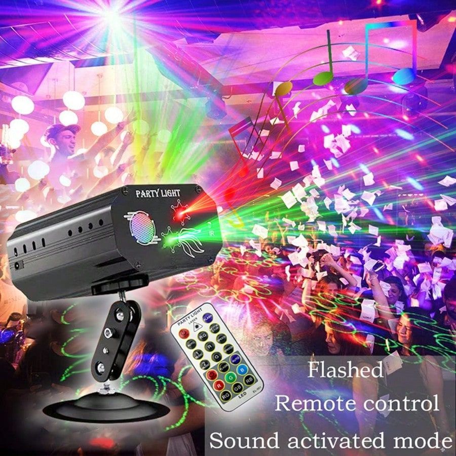 LEDステージレーザープロジェクターライト、DJディスコバー