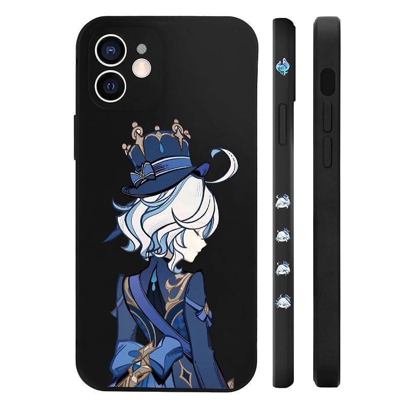 新品　iPhone X/XS ケース 原神 水神 Genshin げんしん Hydro Archon あいふぉんx/xs ケース キャラクター おしゃれ かわいい アイフォンx/xs ケース スマホケース 携帯電話カバー TPU保護ケース 耐衝撃 
