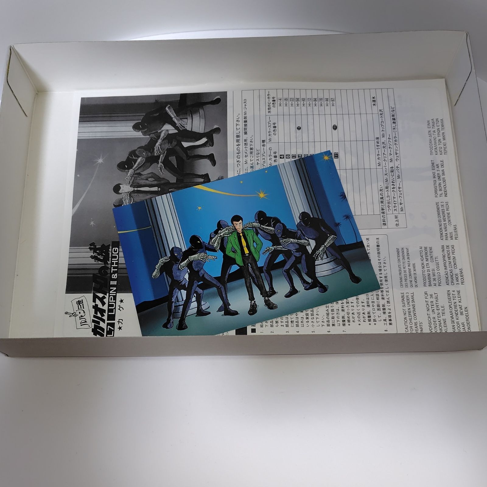 グンゼ産業1/24 ルパン三世 カリオストロの城 プラモデル買取実績】グンゼ 1/24 ルパン三世 カリオストロの城