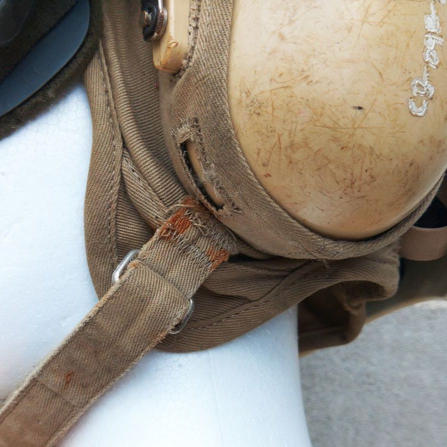 安い！かわいい！ 米軍実物 放 ESSゴーグル-耐衝撃デッキクルーヘルメット ホワイト 送料無料。