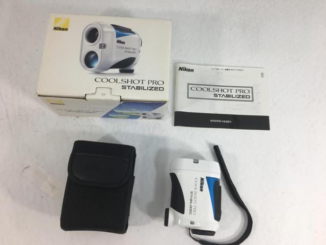 返品OK 【中古ゴルフ用品】【超美品】ニコン レーザー距離計