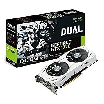 【中古-非常に良い】 ASUS ROG Strix GeForce GTX 1070 Ti 8GB GDDR5 アドバンスエディション VR レディ DP HDMI DVI ゲームグラフィックスカード (ROG-STRIX-GTX1070