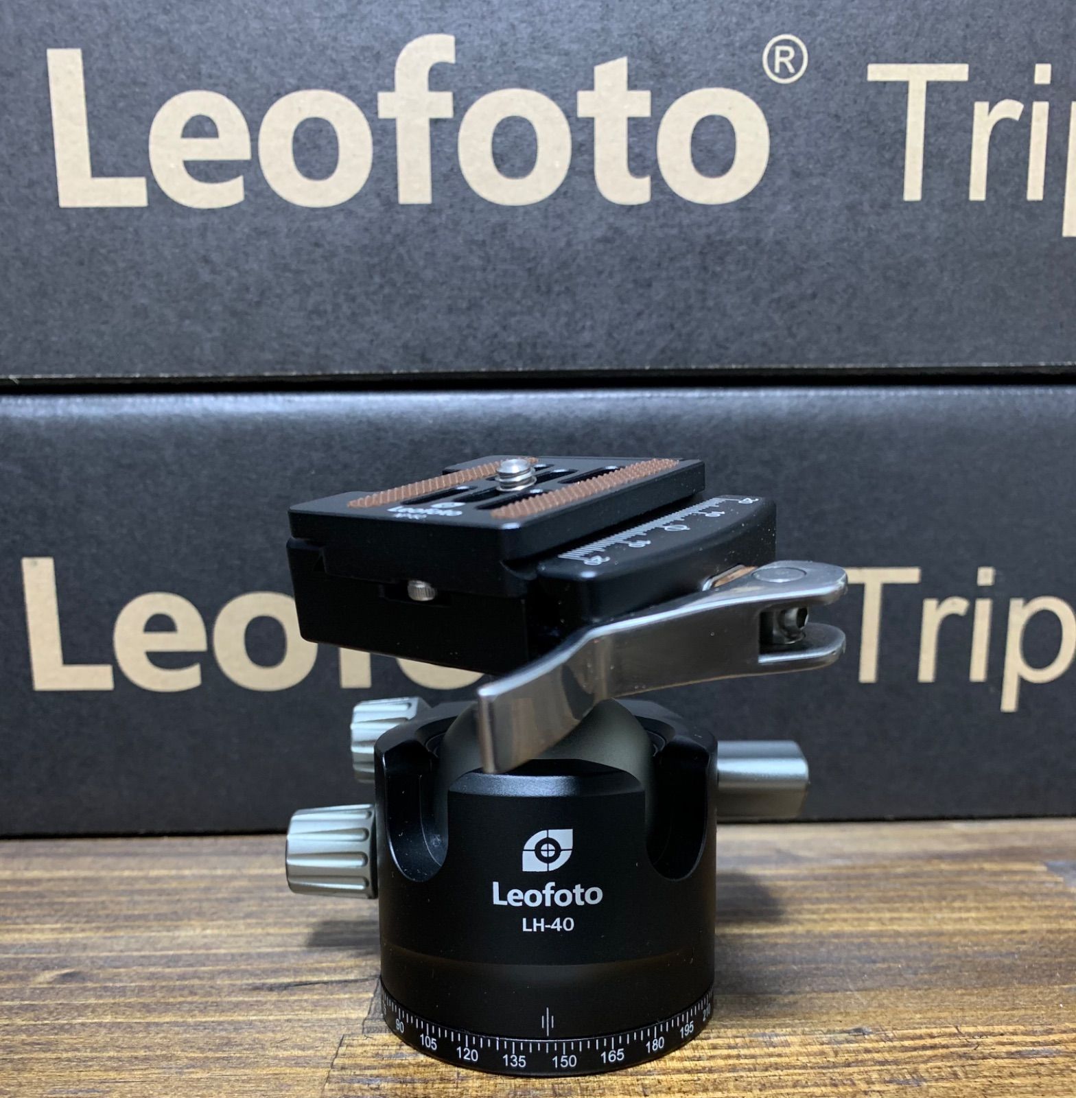 新品】Leofoto自由雲台LH-40LR+NP-50プレートアルカスイス互換