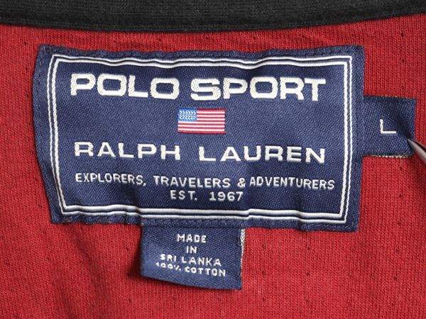 【お得なクーポン配布中!】 00s ポロスポーツ ラルフローレン ハーフジップ 2レイヤー 長袖 シャツ メンズ L ポロ POLO SPORT ヘビーウェイト ヴィンテージ モデル 黒