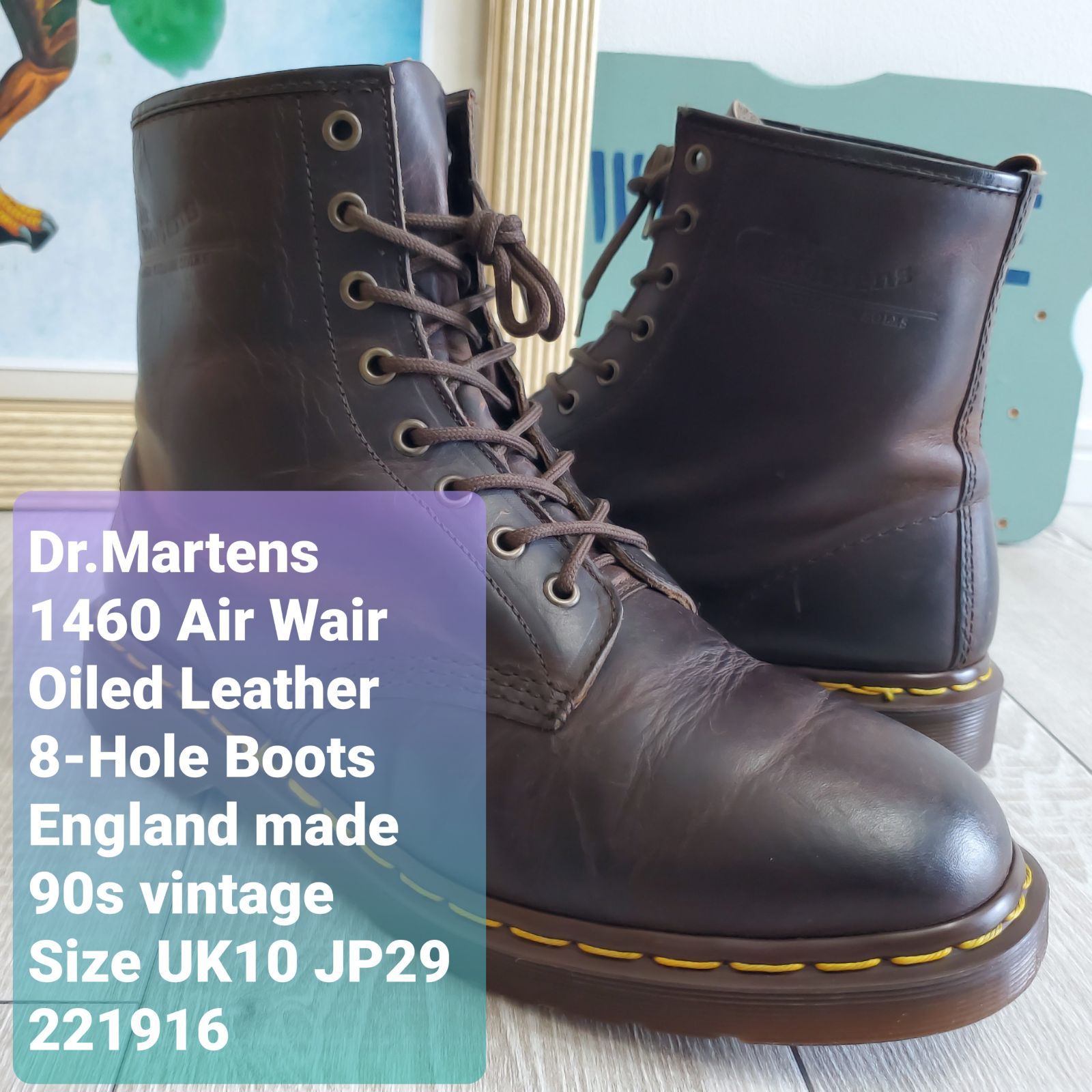Dr.Martensドクターマーチン□良品 たばこ臭あり 1990s vintage 