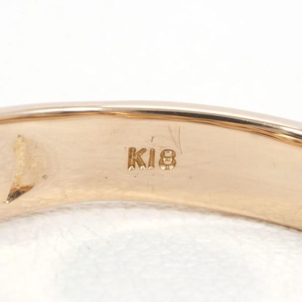 K18PG リング 指輪 18号 ダイヤ 0.217 SI2 鑑別書 総重量約5.1g - メルカリ