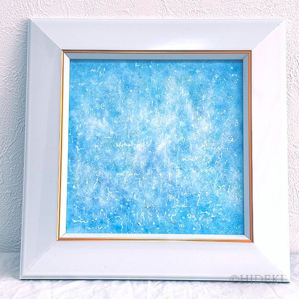 抽象画パステルアート