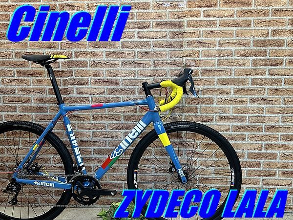 《 L 》【　西濃運輸 営業所止め発送のみ　】イチ推し!! 未使用 デッドストック品!! Cinelli ZYDECO LALA SHIMANO SORA 2×9 2022 size:L 56 チネリ ジデコ ララ グラベル アドベンチャー アルミロード