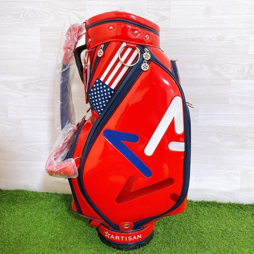 新品 ARTISAN GOLF アーチザンゴルフ キャディバッグ 限定 希少