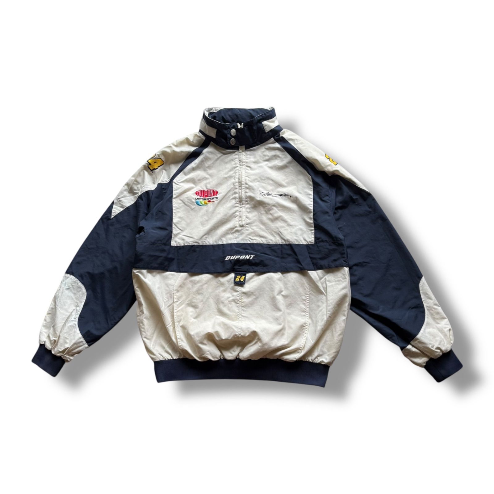 00s CHASE AUTHENTICS “Jeff Gordon” Half Zip Nylon Racing Jacket 