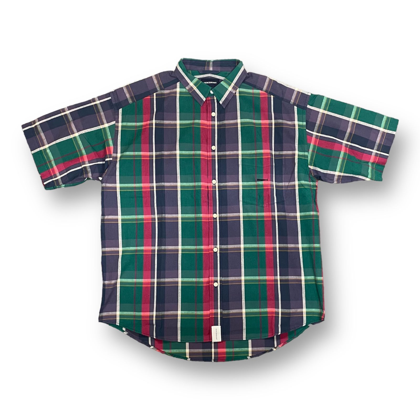 定価26400円 新品 DESCENDANT 23SS YANNIS SS SHIRT 231WVDS-SHM07 