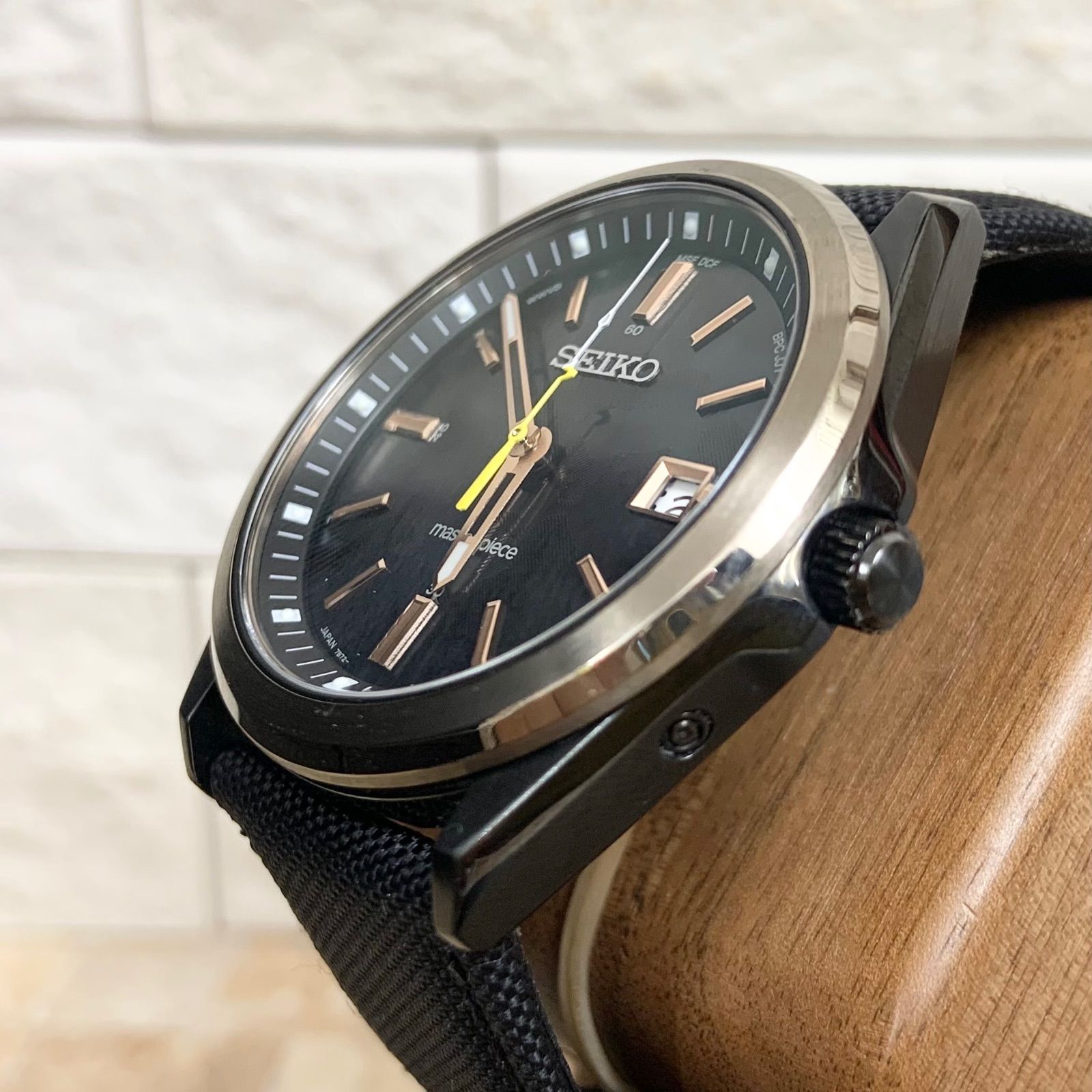 希少】SEIKO SBTM316 マスターピース コラボ 電波ソーラー 腕時計