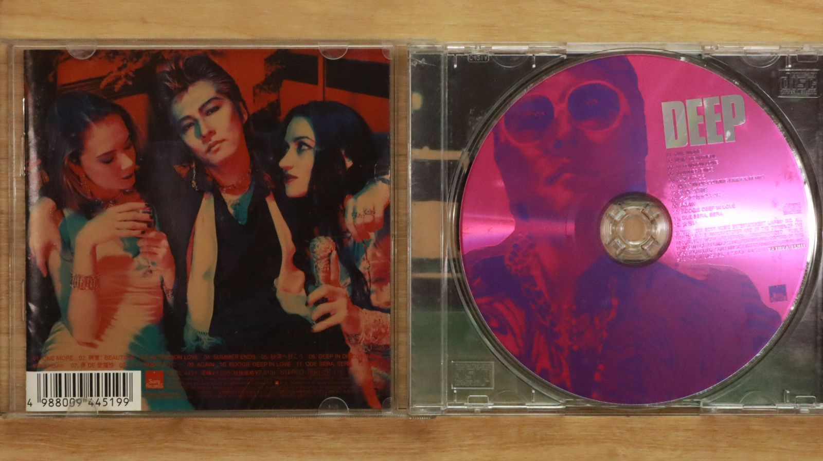 国内盤CD☆石井竜也/Tatsuya Ishii □ DEEP 【SRCL4451/4988009445199