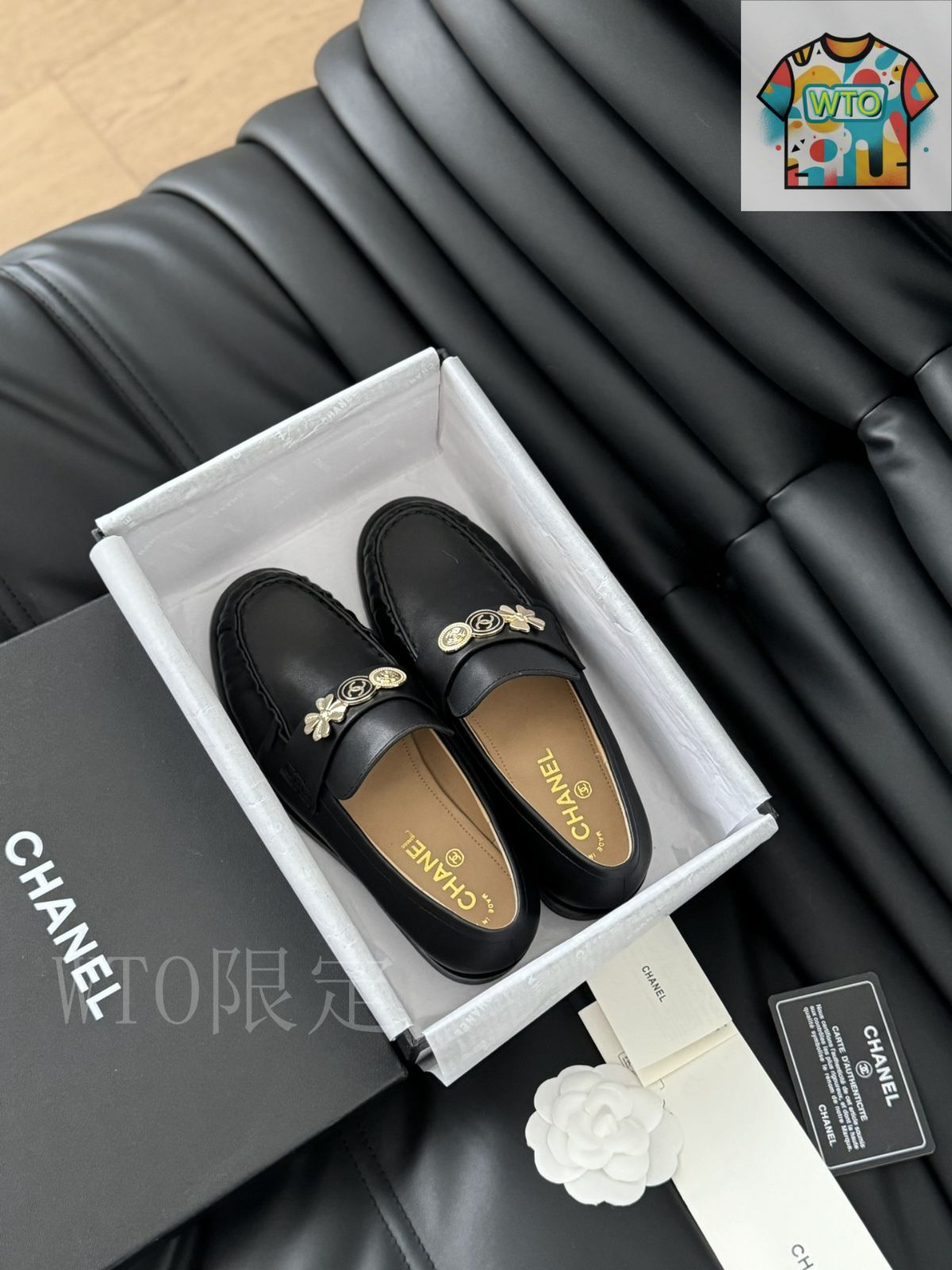 厚底エレガント♪【 CHANEL 】メティエダール ローファー シャネル 24A メティエ・ダー・アール ローファー02-3 - メルカリ