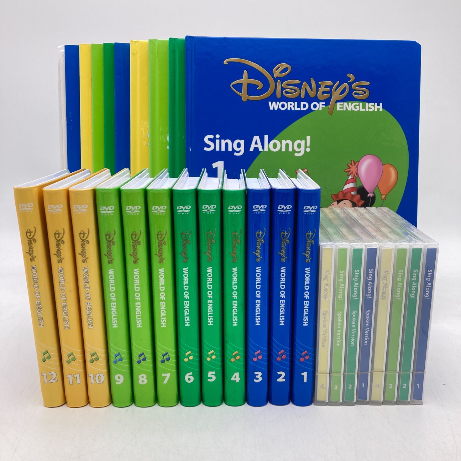 87‐⑪DWE ディズニー英語システム シングアロングDVD1〜12巻 75‐⑫DWE ディズニー英語システム シングアロングDVD1〜12巻