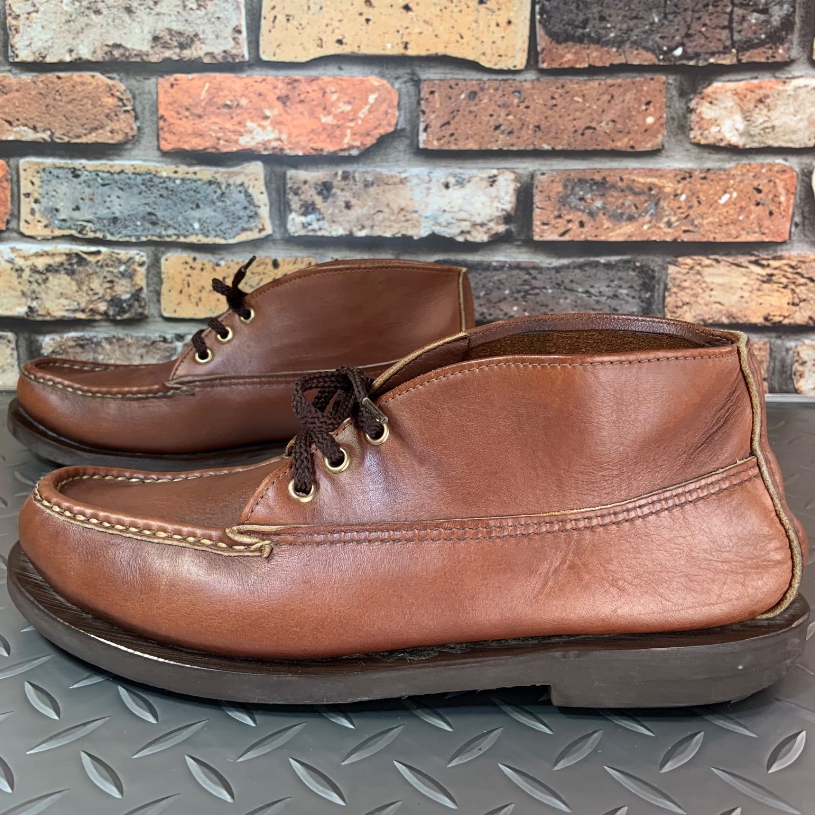 Russell Moccasin ラッセルモカシン チャッカ US 8 1/2 Russell Moccasin（ラッセルモカシン）Sporting Clays Chukka