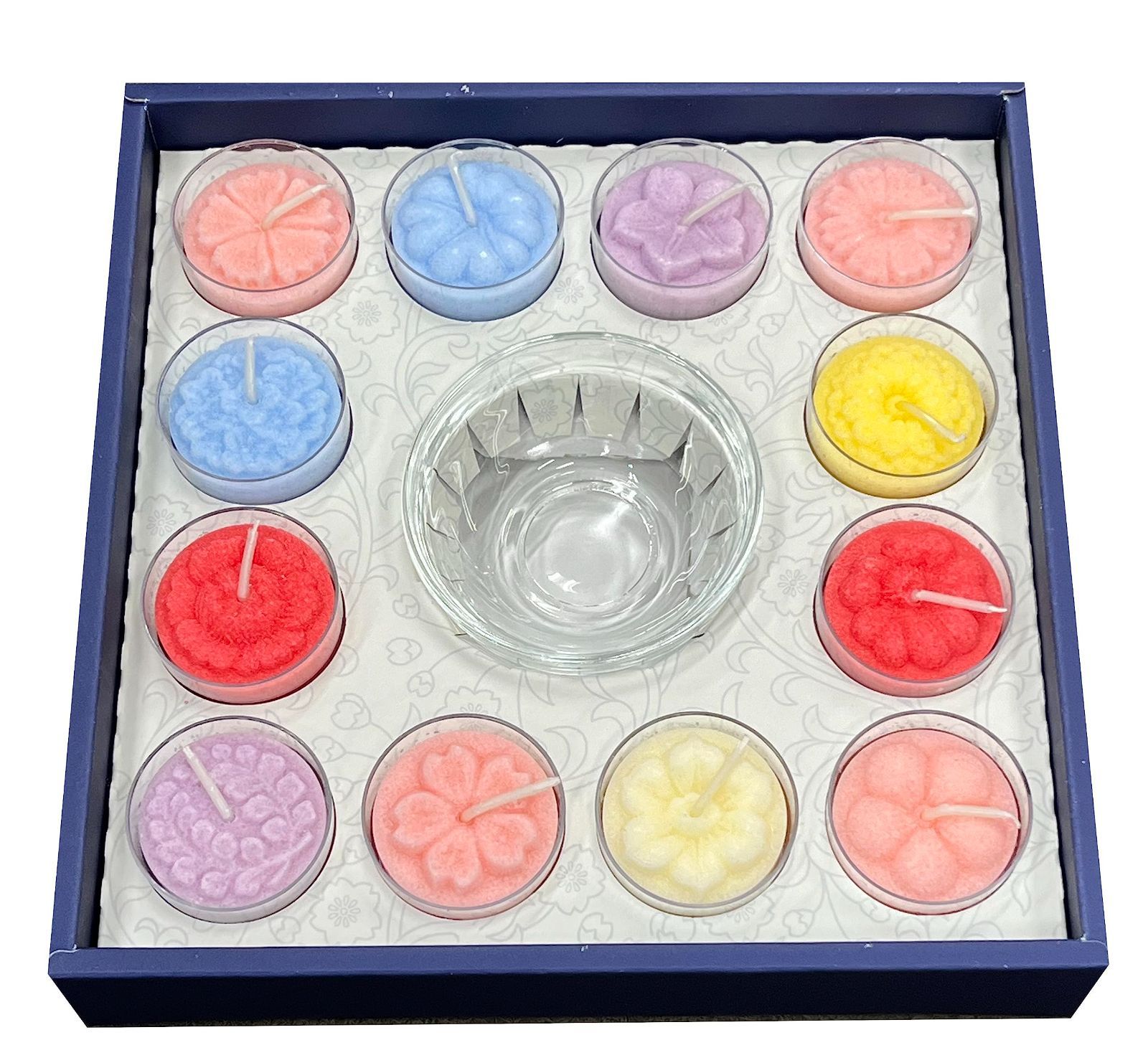 【新着商品】花暦：１２ヶセット（和花） ペガサスキャンドル