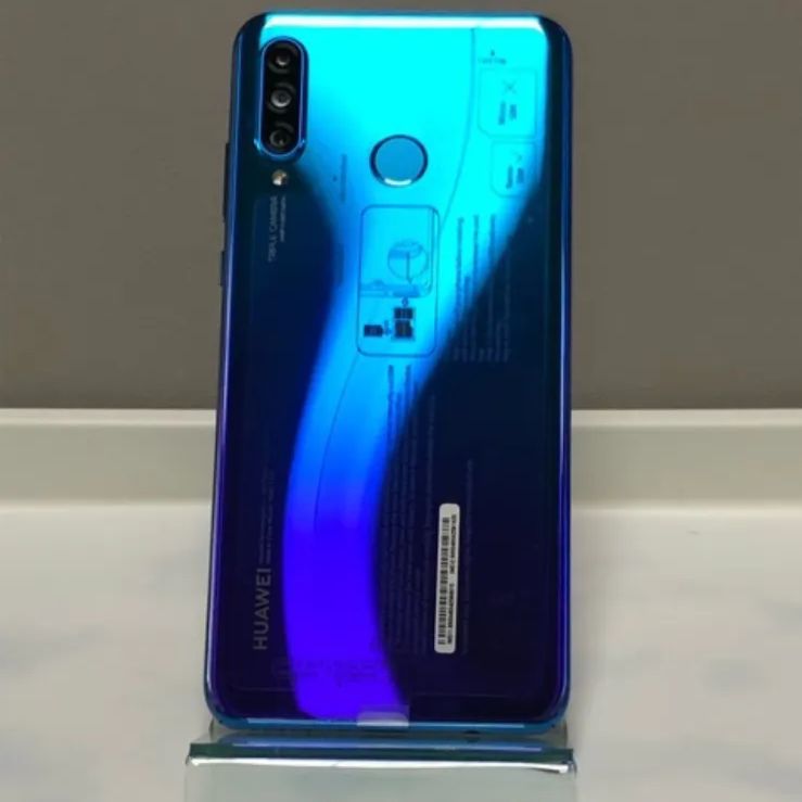 新品未使用品☆ SIMフリー HUAWEI P30 lite 64GB ピーコックブルー MAR-LX2J 楽天 Android バージョン9 付属品完備  送料無料！ - メルカリ