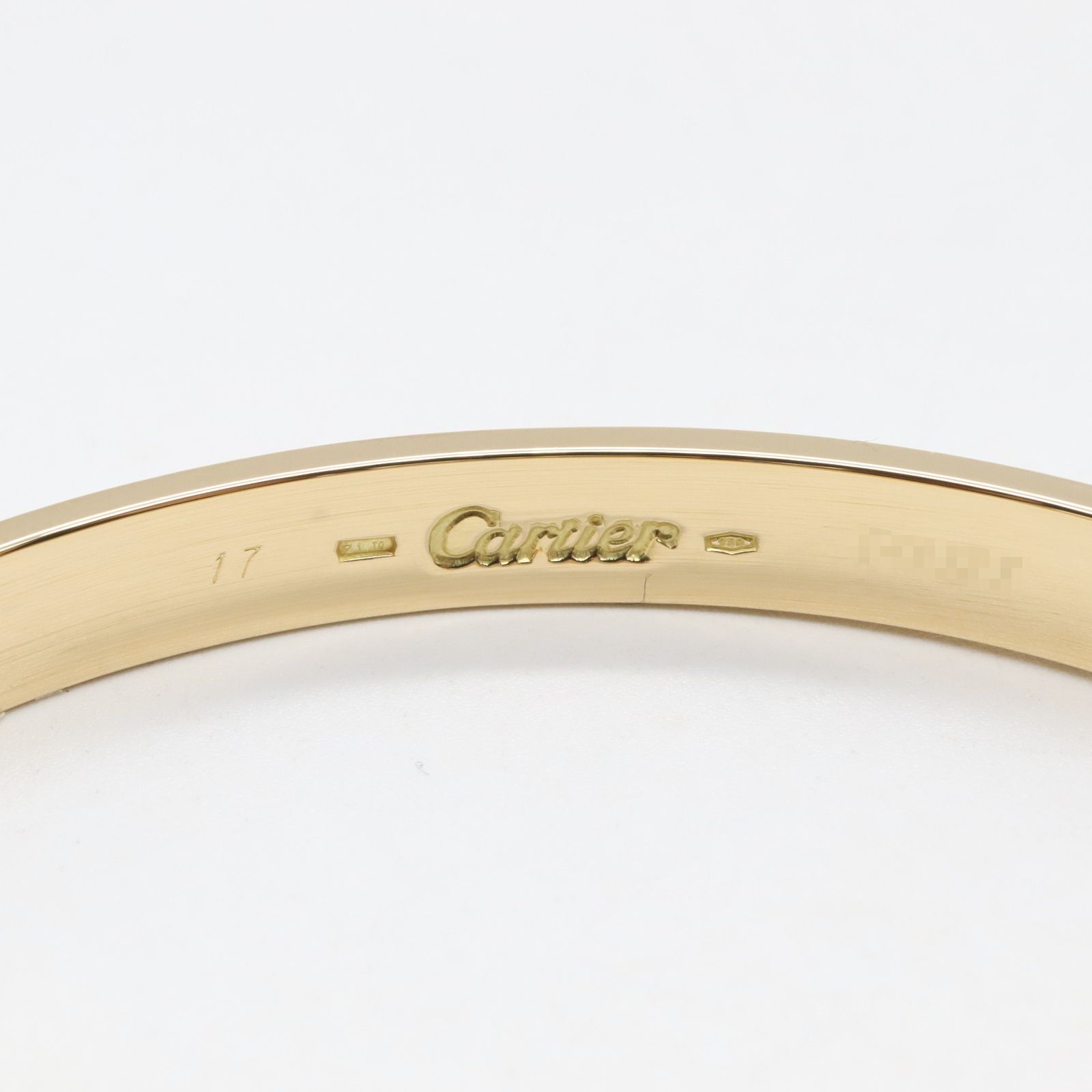 専用 Cartier カルティエ ラブブレス #16 K18 イエローゴールド LOVE（Cartier） カルティエ ラブブレス K18YG イエローゴールド